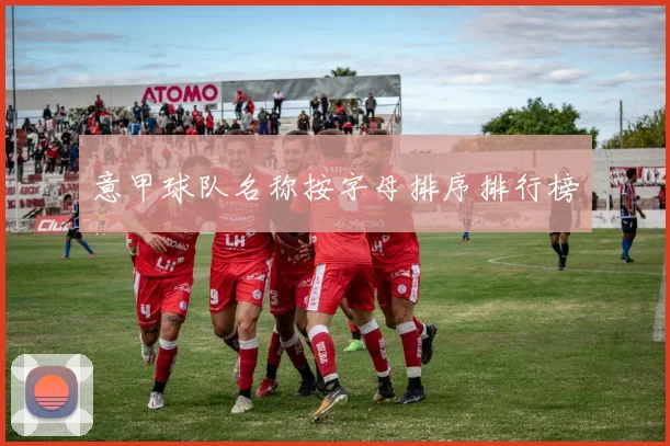 意甲球队名称按字母排序排行榜